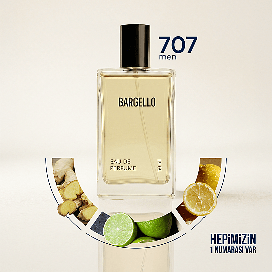 BARGELLO 707 Мъжки 50 ml Дървесен парфюм EDP