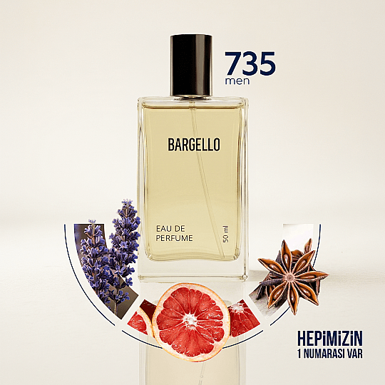 BARGELLO 735 Мъжки 50 ml Свеж парфюм EDP