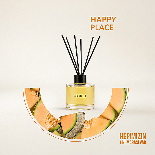 BARGELLO HAPPY PLACE 120 ml Пъпеш 120 ml Аромат за дома