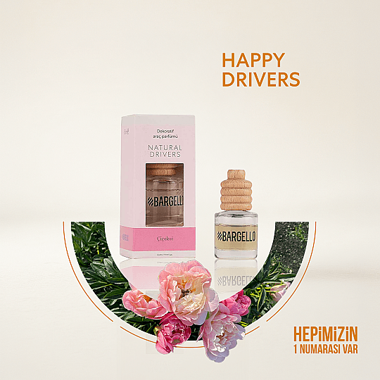 BARGELLO NATURAL DRIVERS Цветен 8 ml Декоративен аромат за автомобил