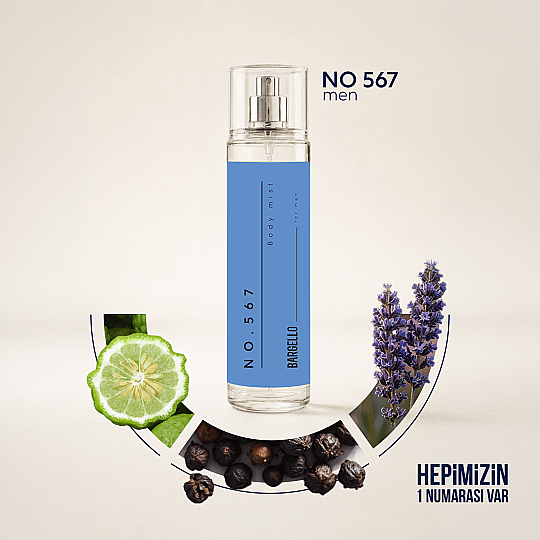 BARGELLO NO.567 210 ml Спрей за тяло за мъже