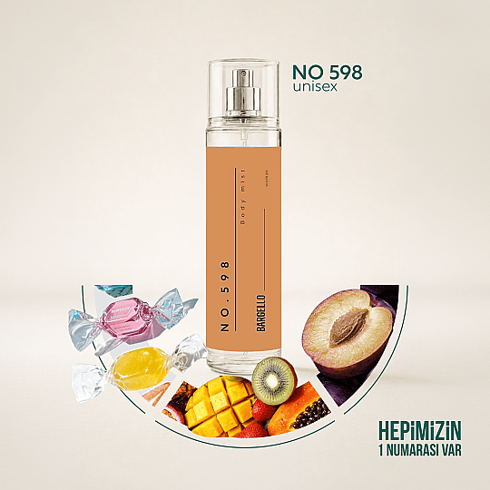 BARGELLO NO.598 Унисекс 210 ml Спрей за тяло