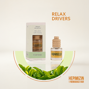 BARGELLO RELAX DRIVERS FRESH Зелен чай 8 ml Декоративен аромат за автомобил
